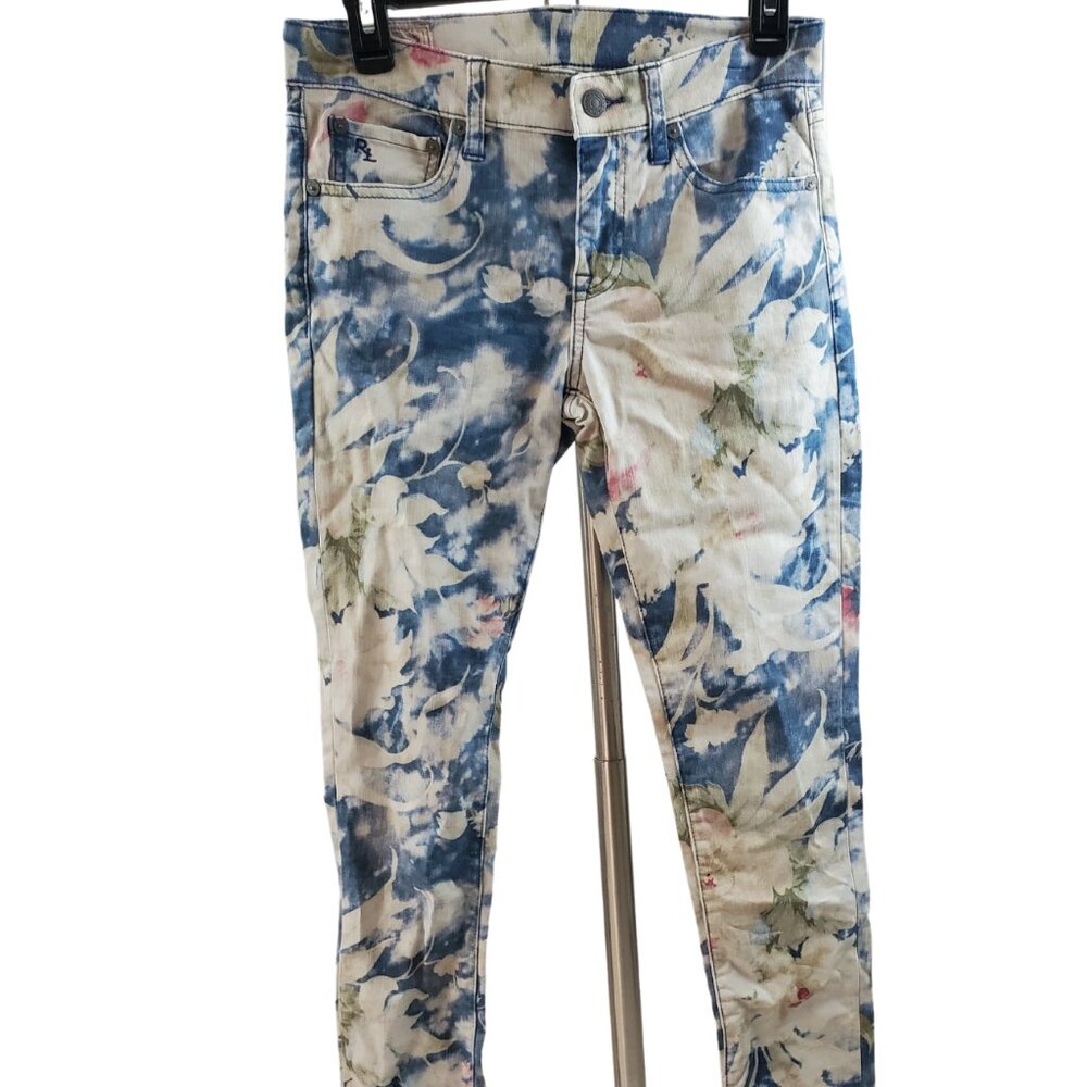 Women's Emma Floral Tompkins Skinny Jeans
